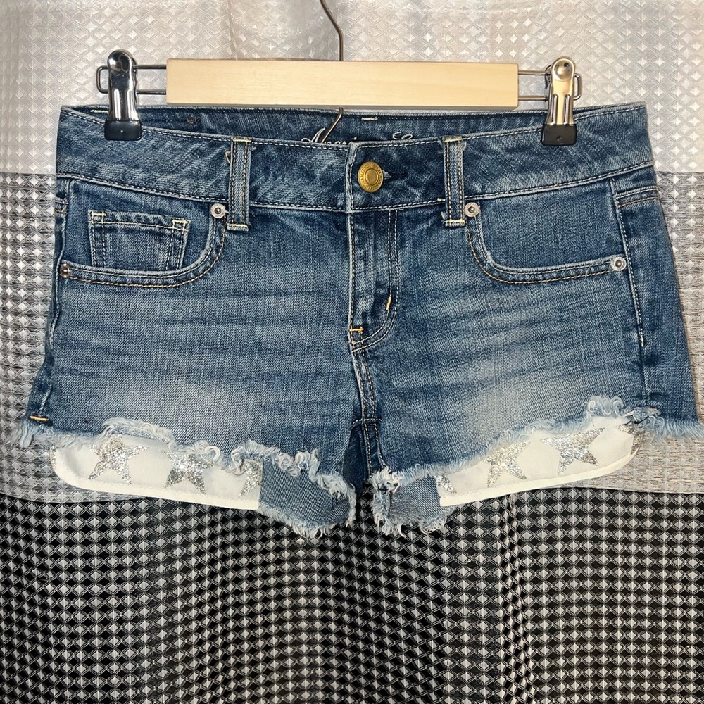 American eagle denim shorts